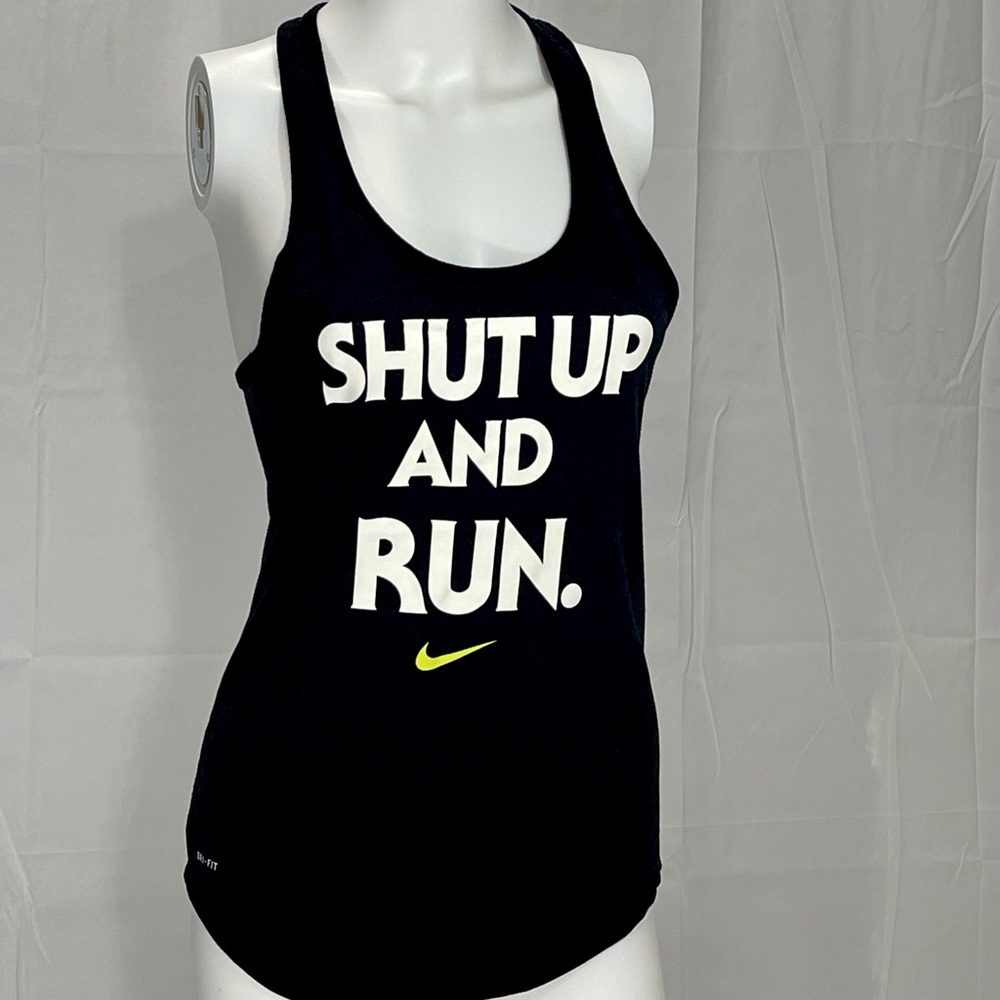 Nike Black Athletic tank top.